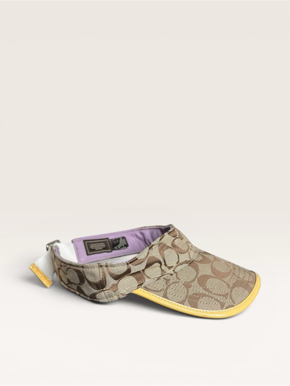 Coach Signature Monogram Visor - Picture 3 of 7